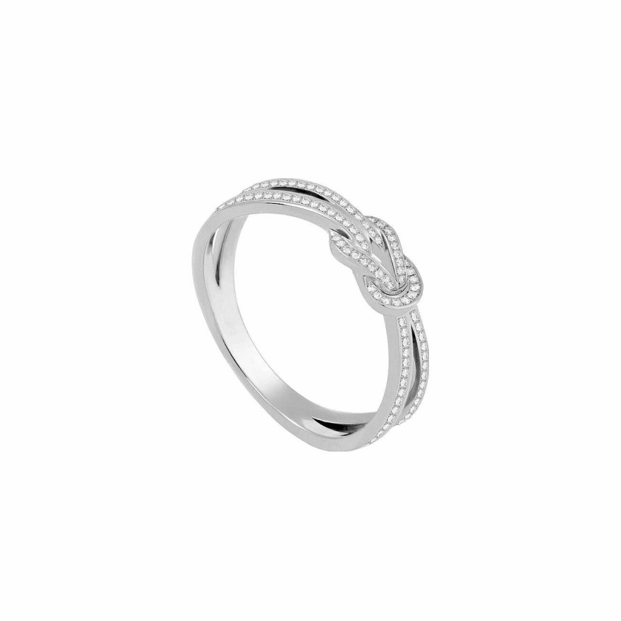 Bagues FRED | Bague Fred Chance Infinie En Or Blanc Et Diamants